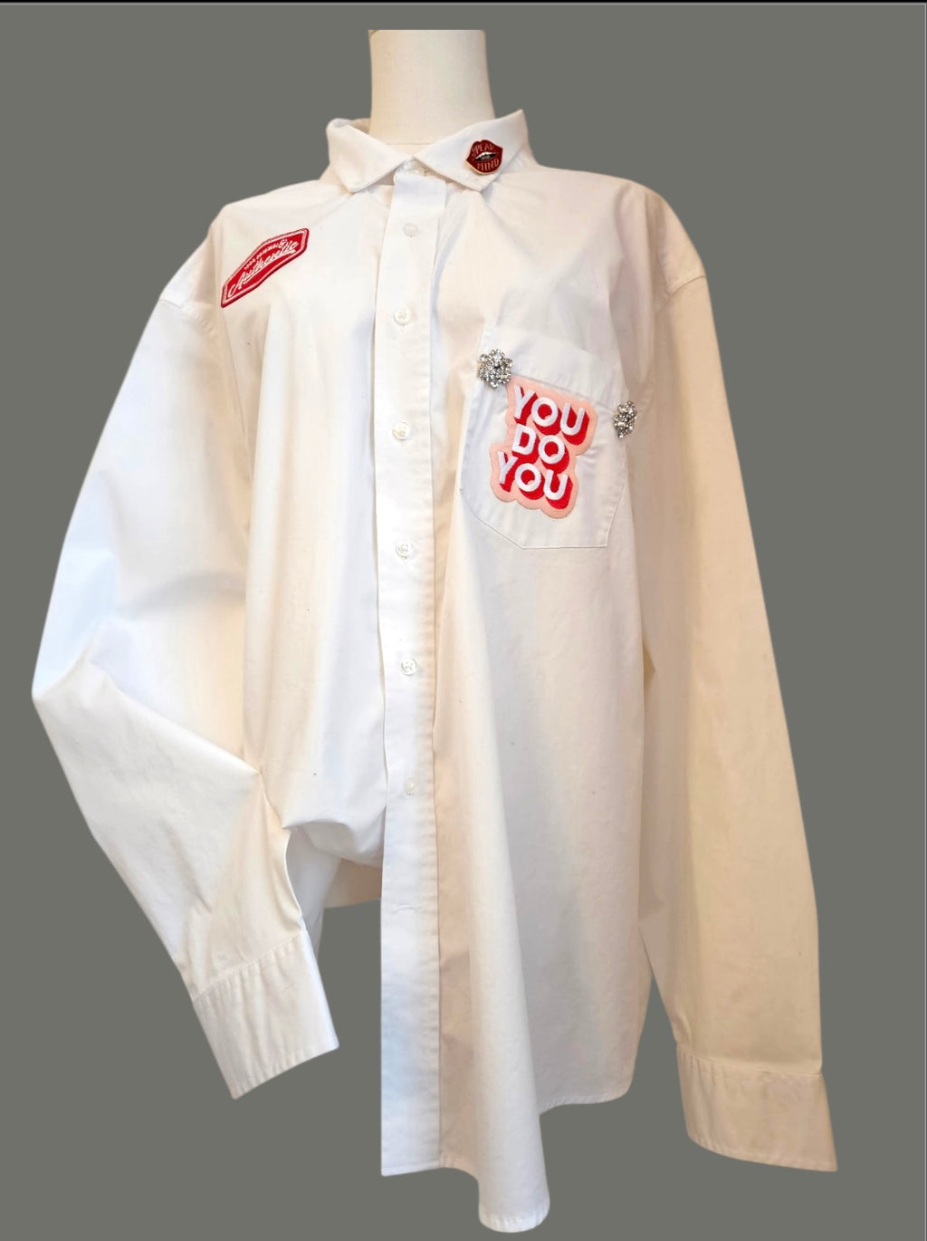 Custom Self-Expression Button up