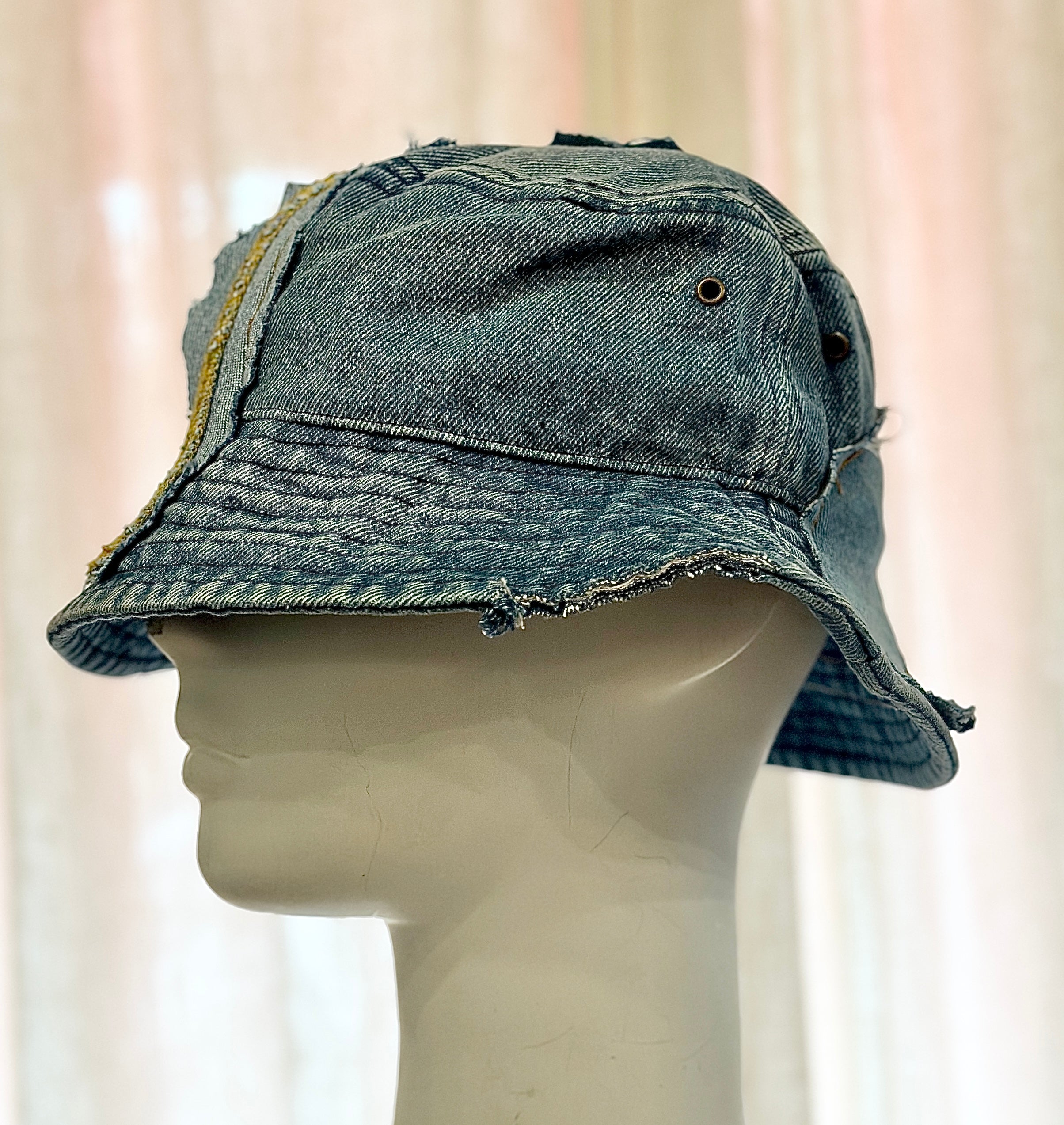 Ragdoll Denim Bucket Hat