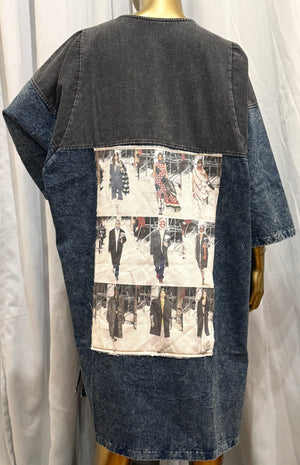 Runway window kimono