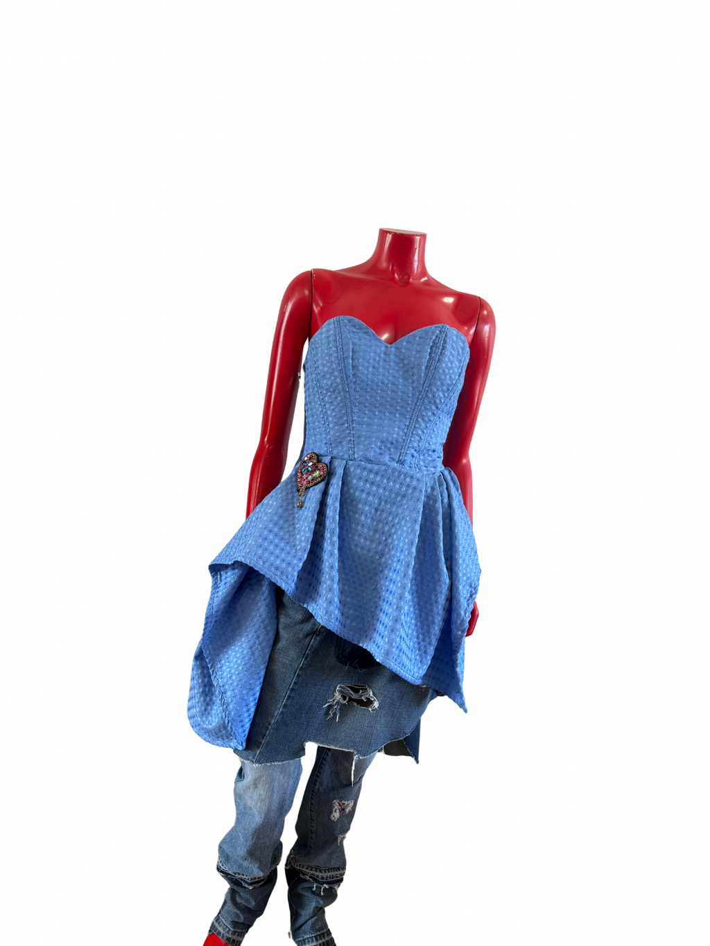 Givin’ Me the Blues Corset Top