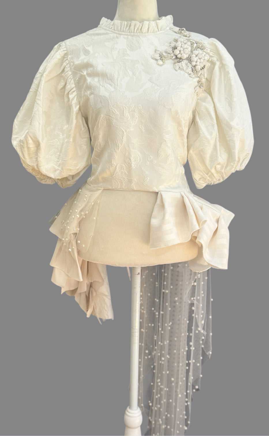 Ivory Opulence Top
