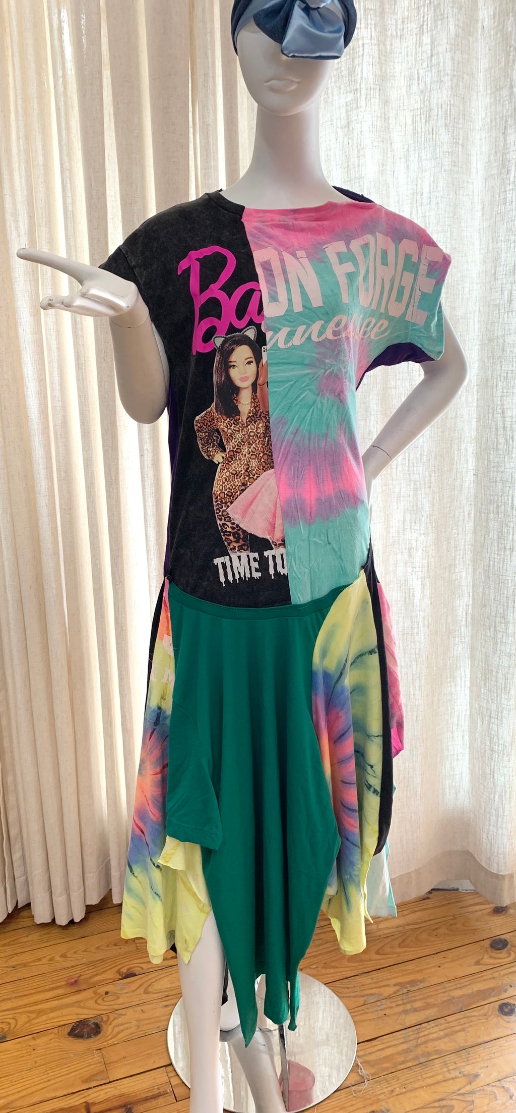 “Malibu Barbie” T Shirt Dress