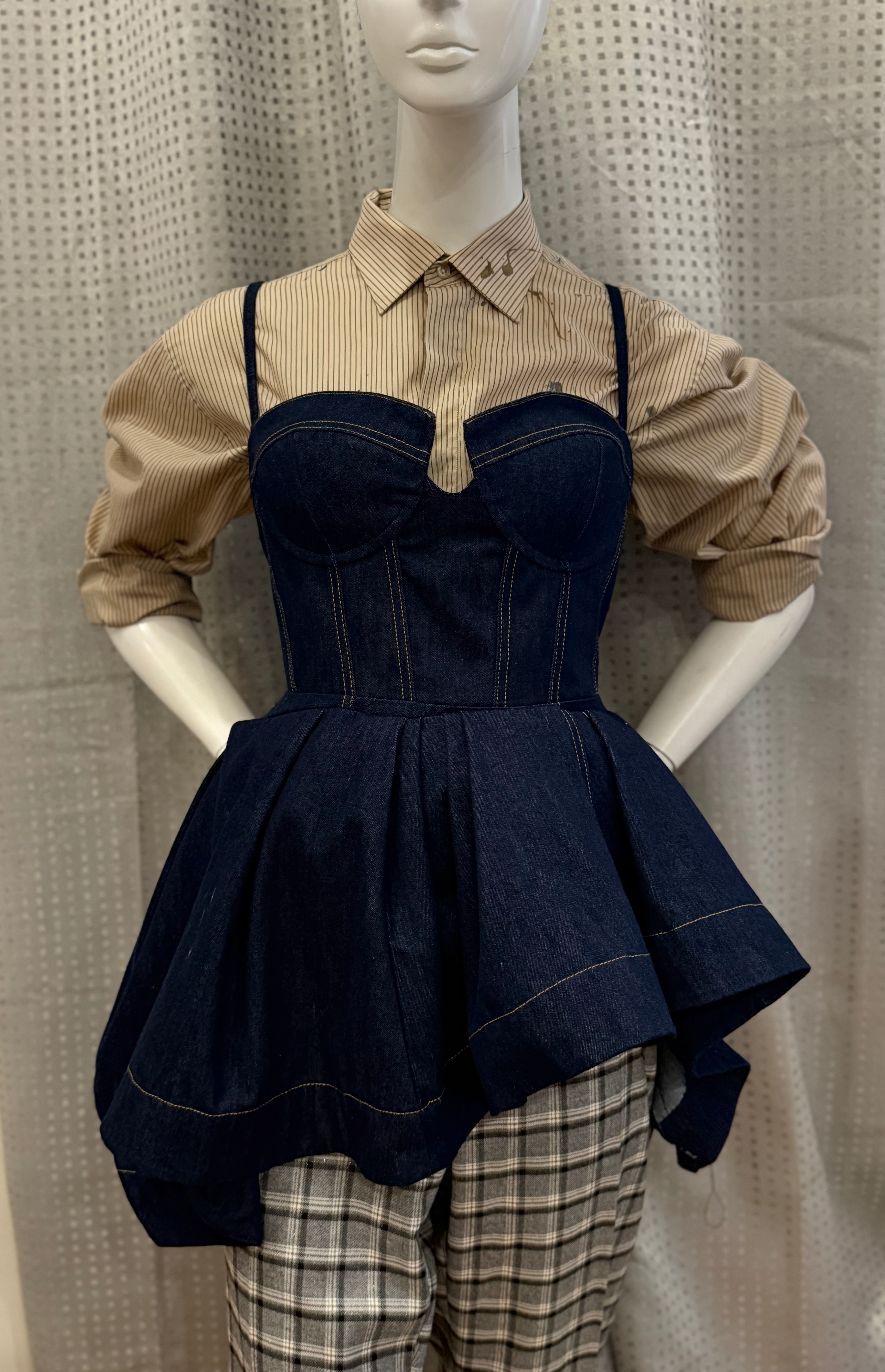 Pepluxe Denim top