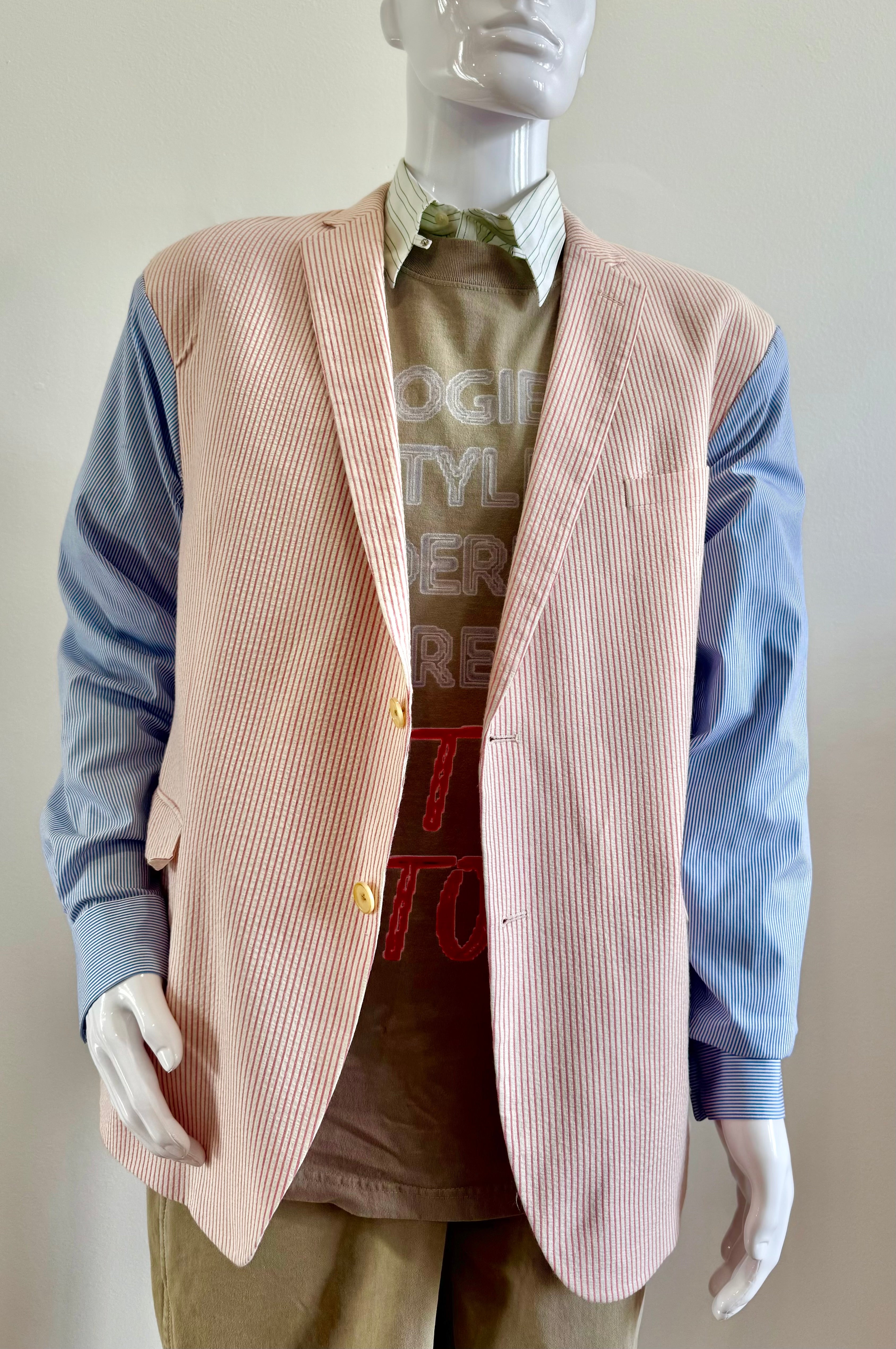 Blush Contrast Blazer