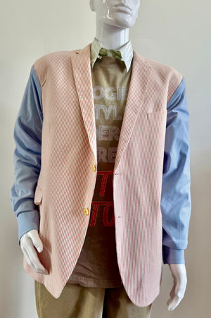 Blush Contrast Blazer