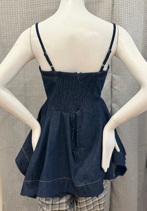 Pepluxe Denim top