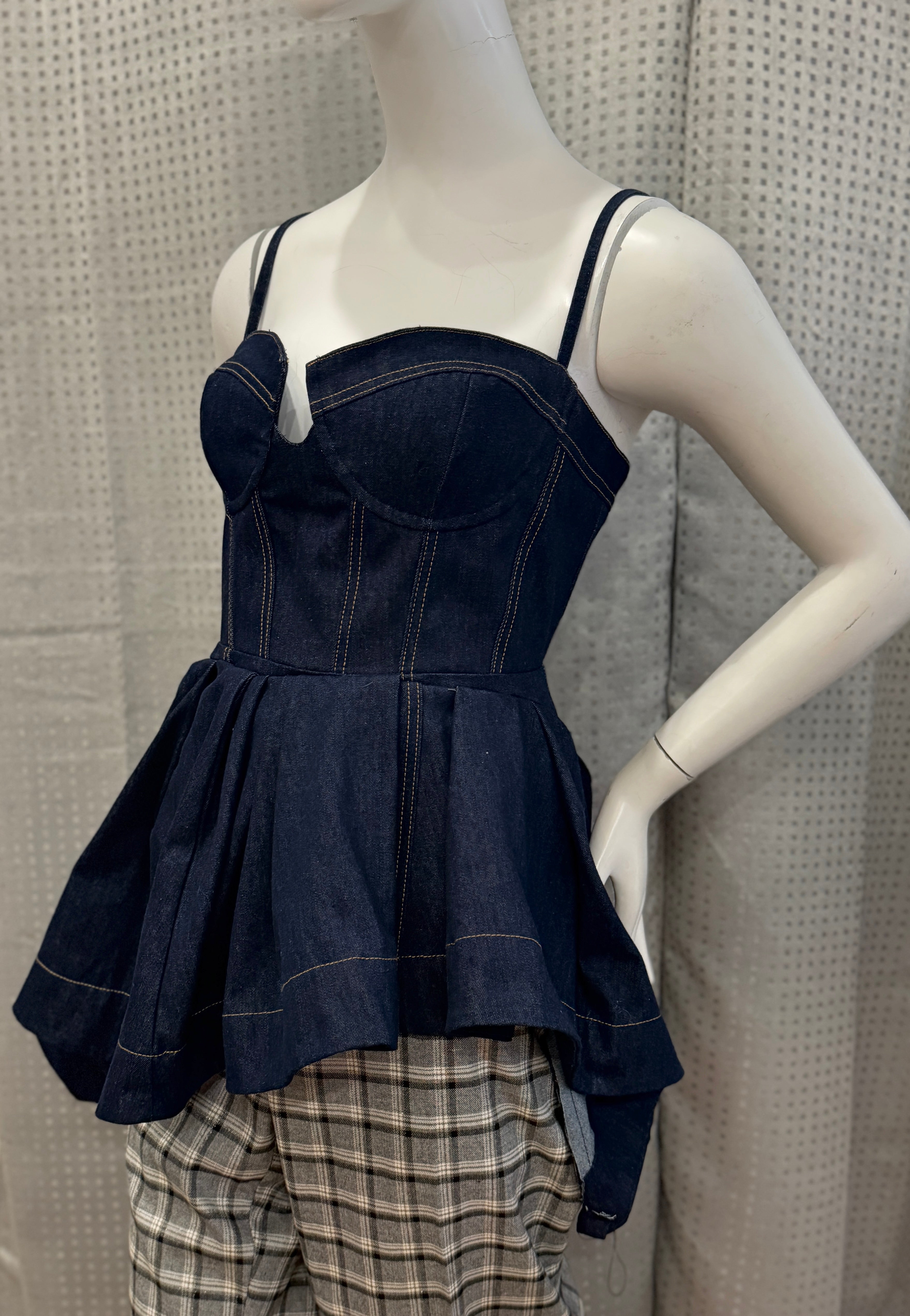 Pepluxe Denim top