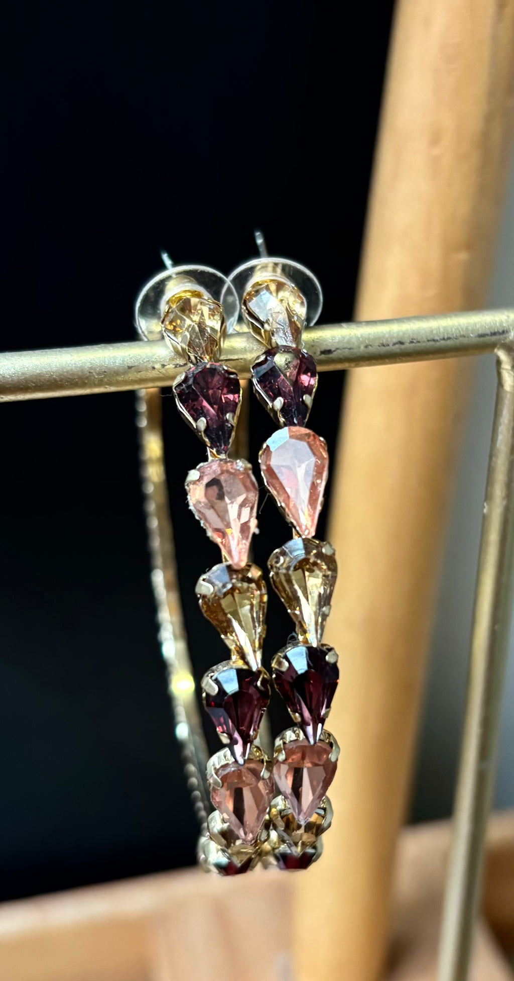 Crystal Tears Earrings