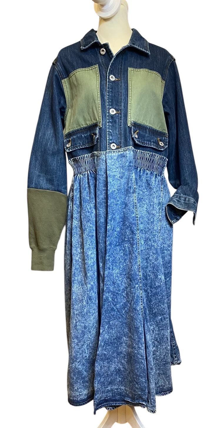 Power Forces Denim Duster