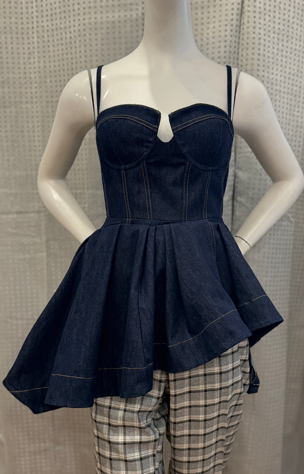 Pepluxe Denim top