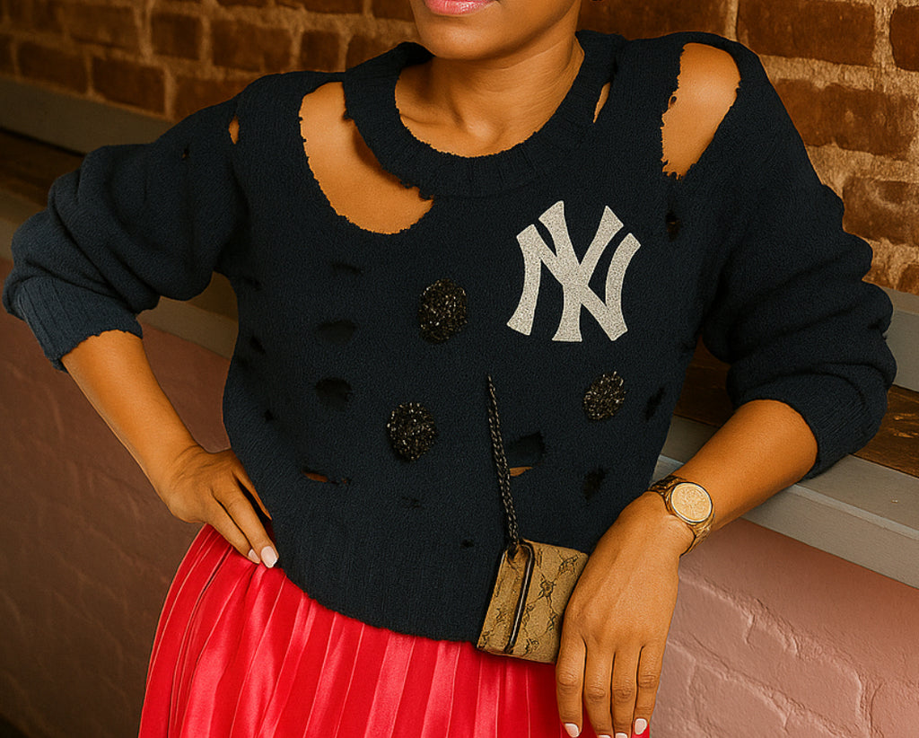 Yankee Grit Distressed Knit