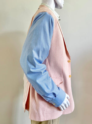 Blush Contrast Blazer