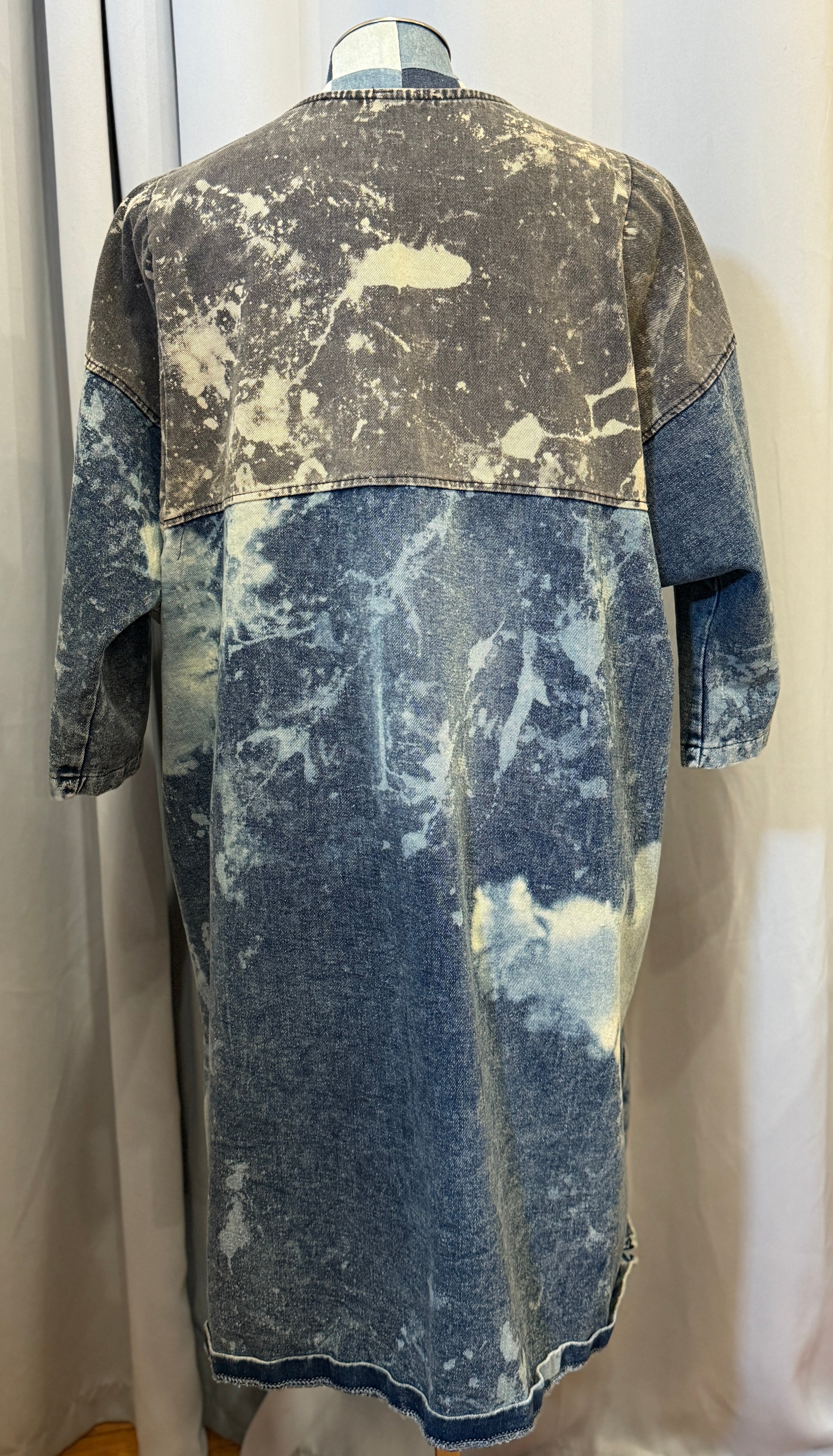 In Good Fortune Denim Kimono