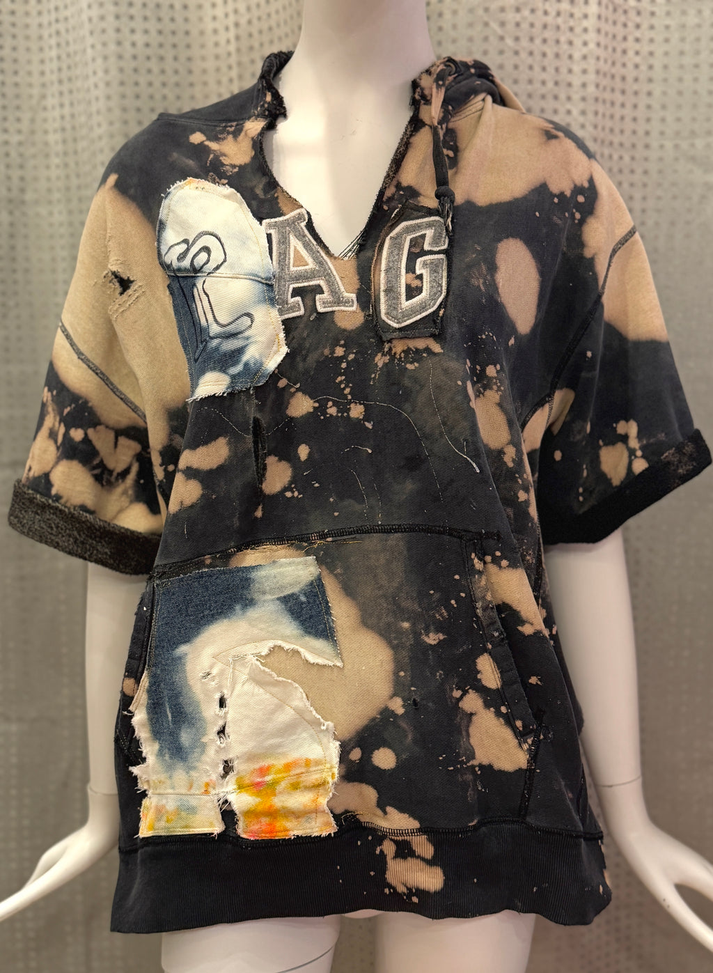 RAG Distressed Hoodie