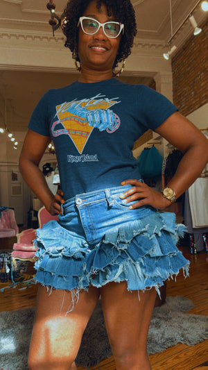Custom Ruffled Up Shorts