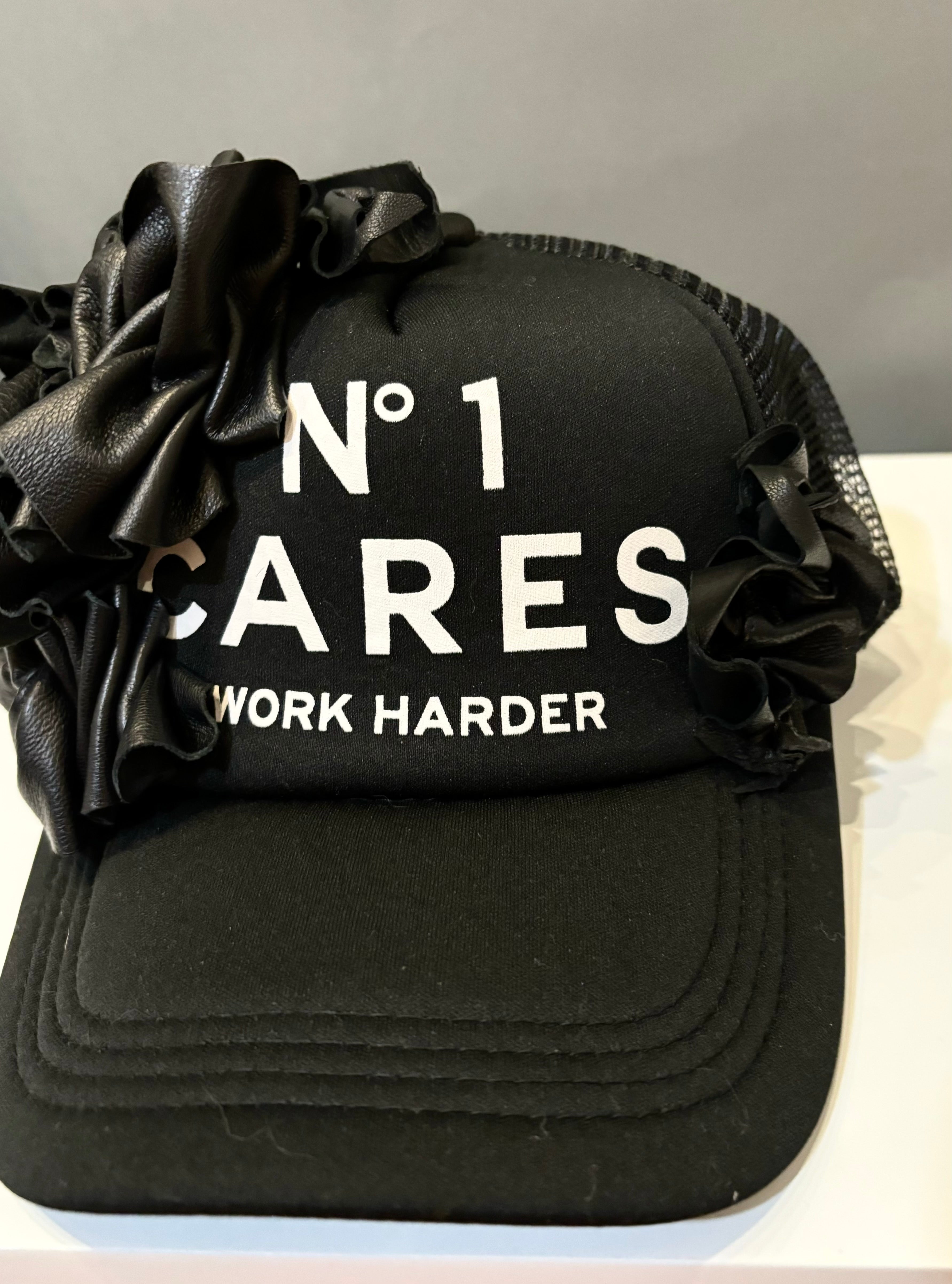 No 1 Cares Cap - Leather Ed.