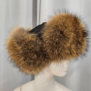 Badger Bandit Fur Trapper Hat