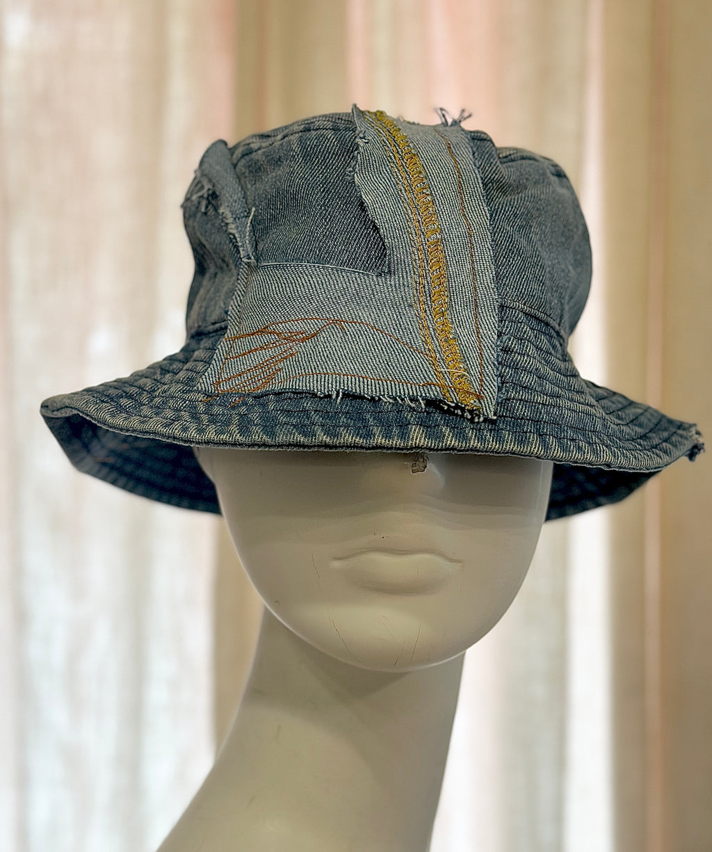 Ragdoll Denim Bucket Hat