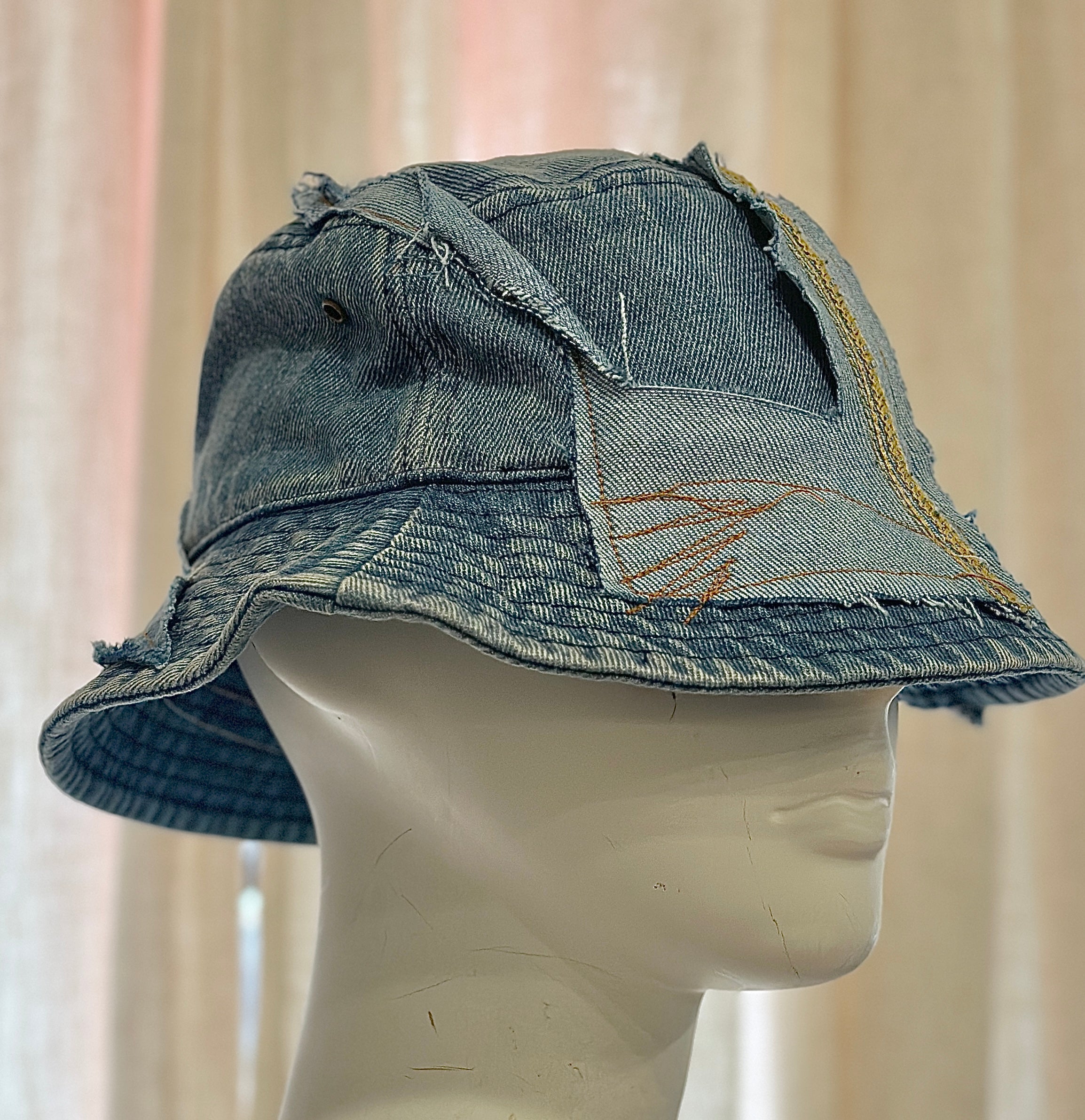 Ragdoll Denim Bucket Hat