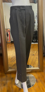 Jeweled Business Slacks (Charcoal)