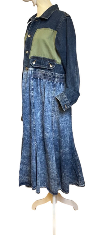 Power Forces Denim Duster