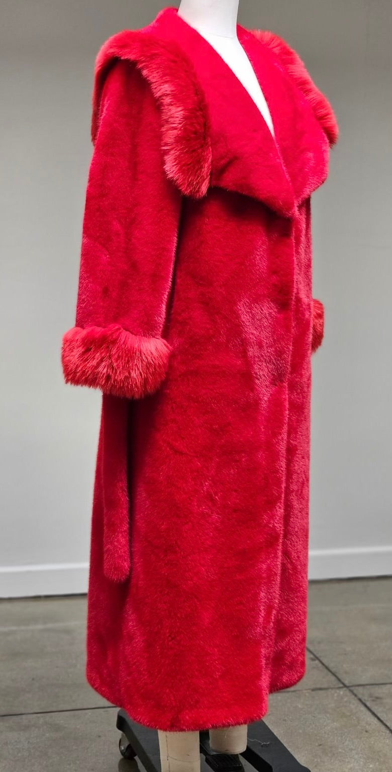 Vermillion Passion Coat “Santa Baby”