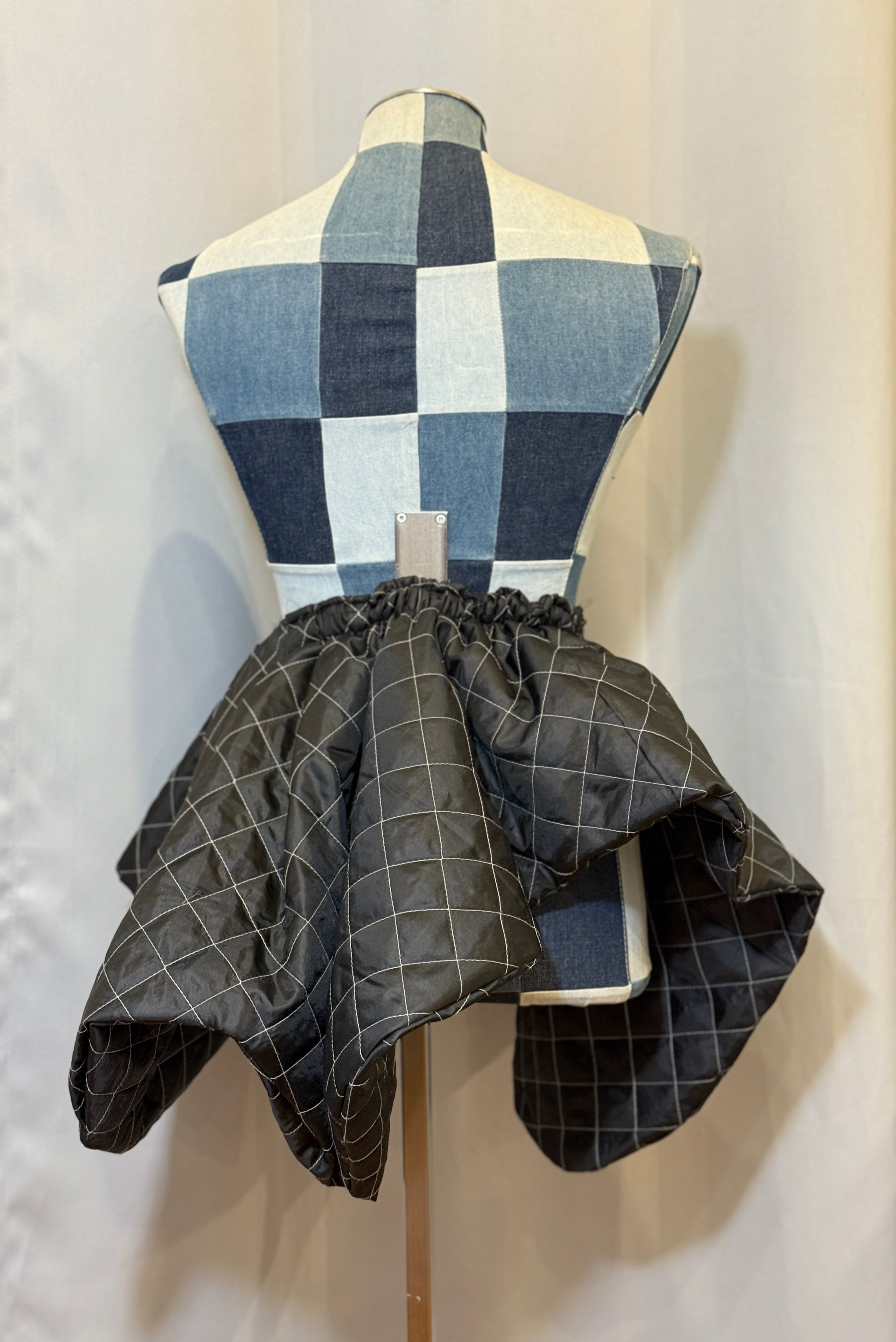 Misbehaving Quilted Peplum