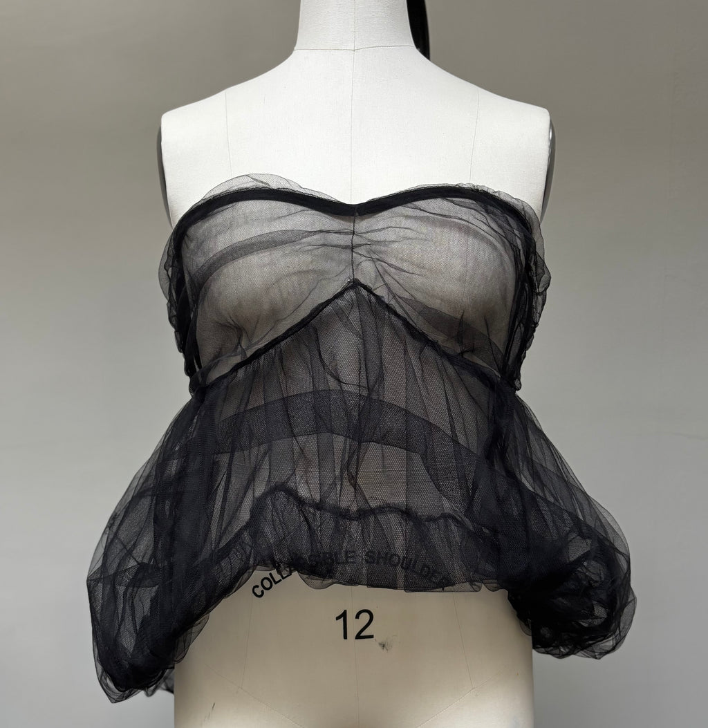 Licorice Cloud Bustier