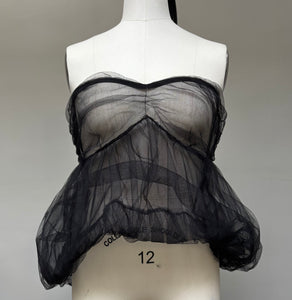 Licorice Cloud Bustier