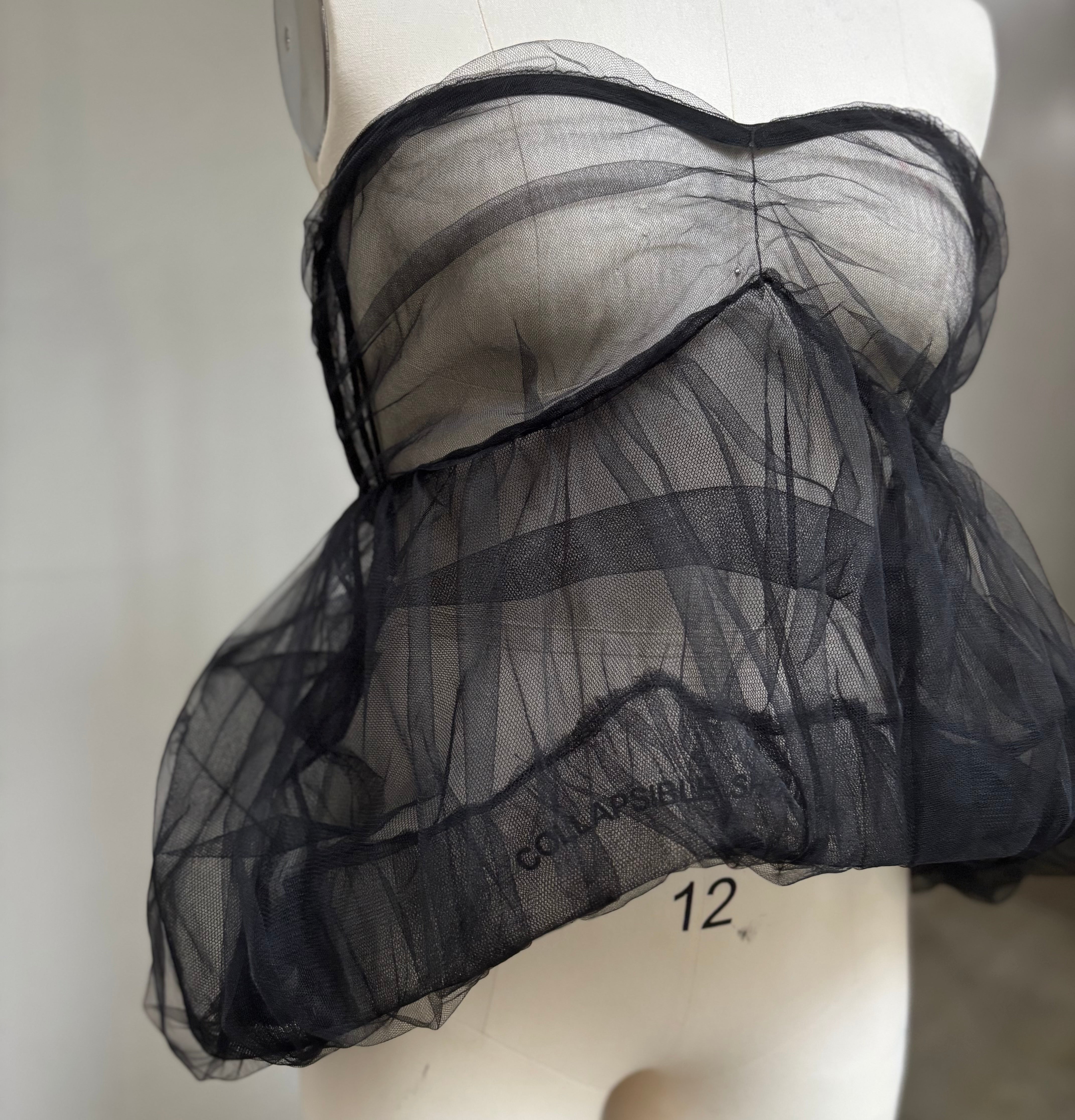 Licorice Cloud Bustier