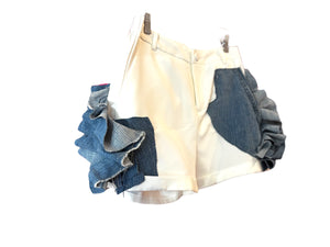 Ruffled intentions shorts