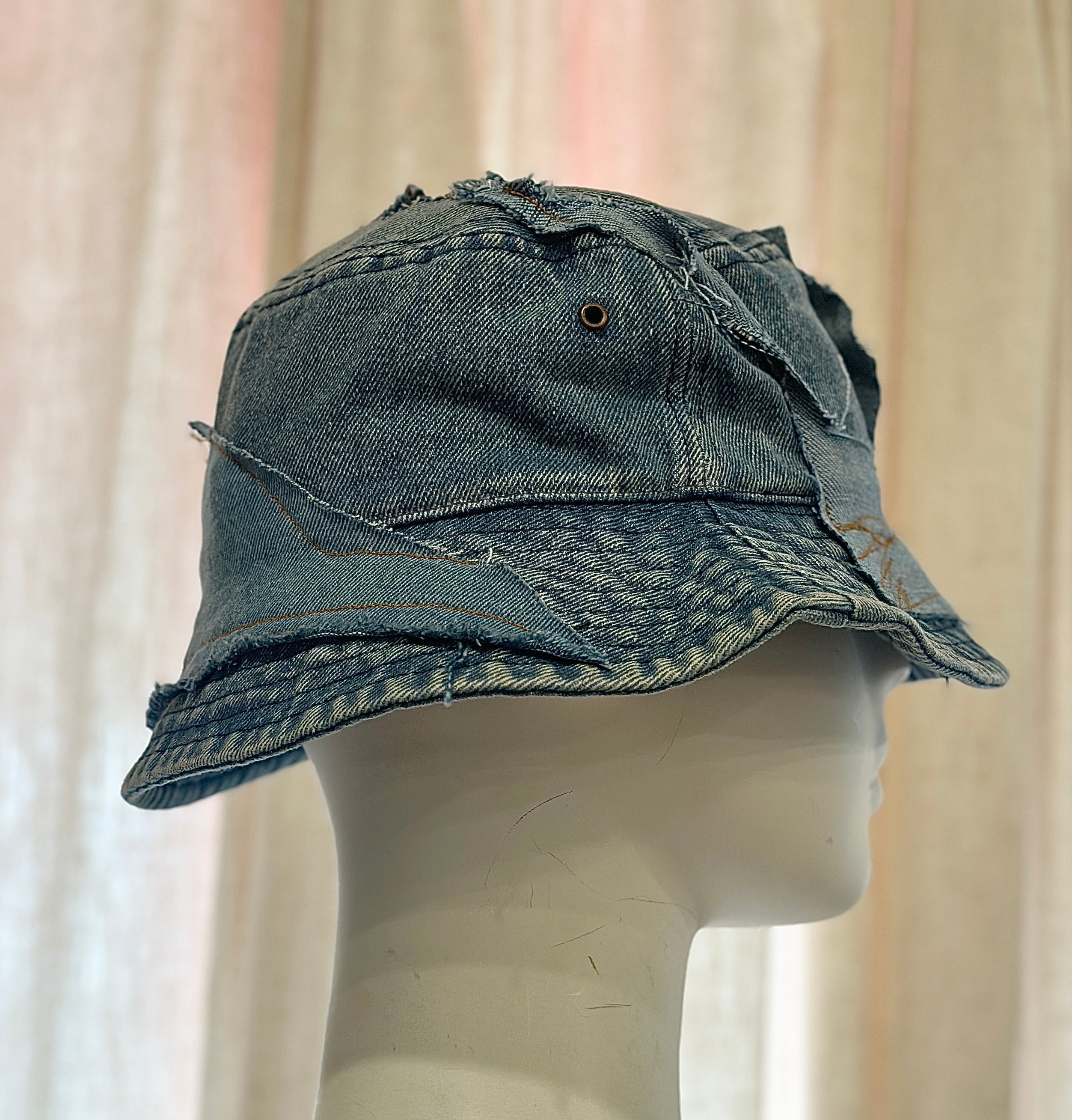 Ragdoll Denim Bucket Hat