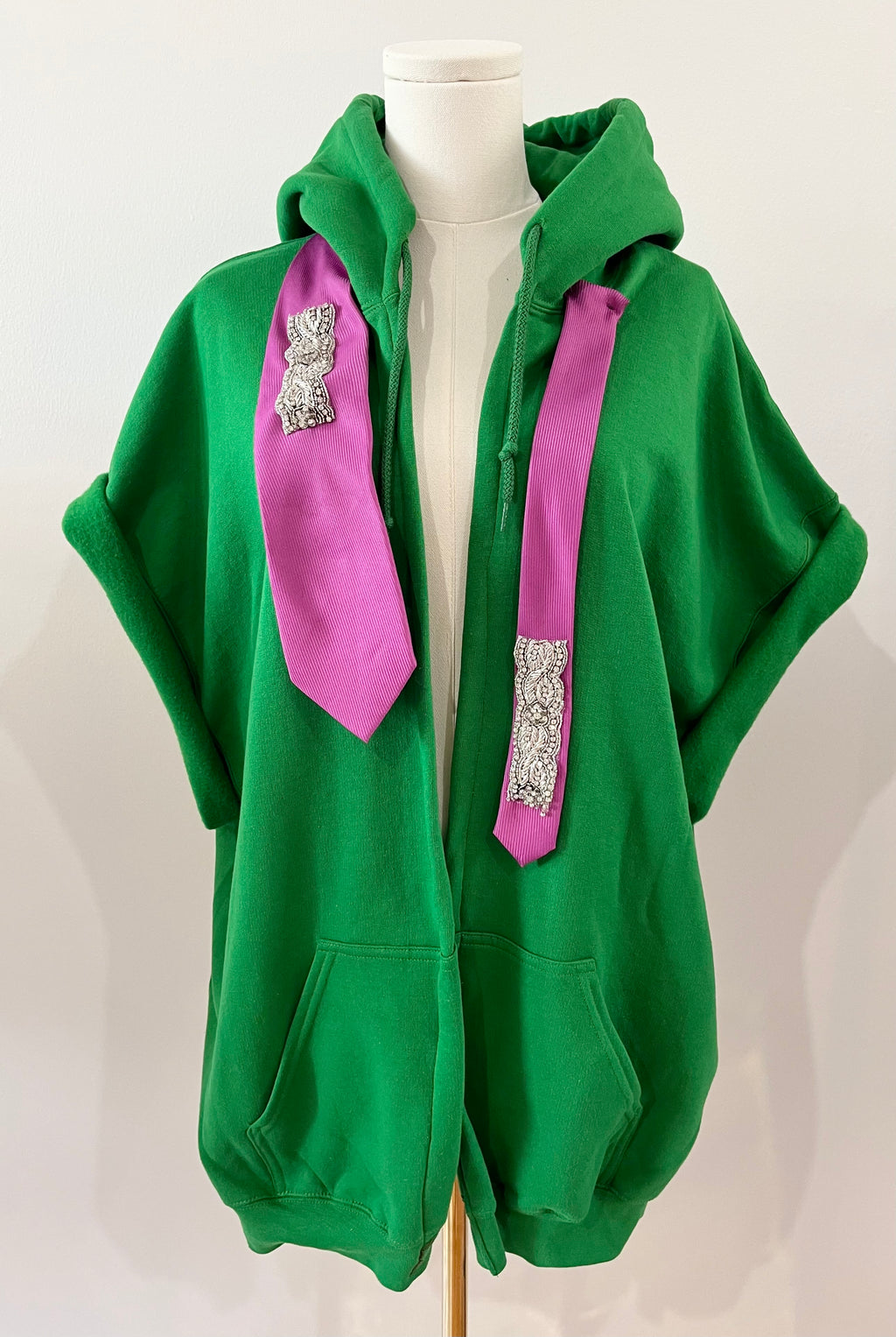 Verdant Blush Hoodie