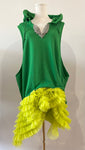 Lucky Frill Hoodie Dress