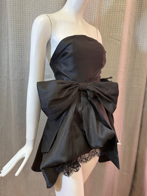Etta Bow Strapless Frock