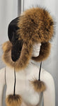 Badger Bandit Fur Trapper Hat