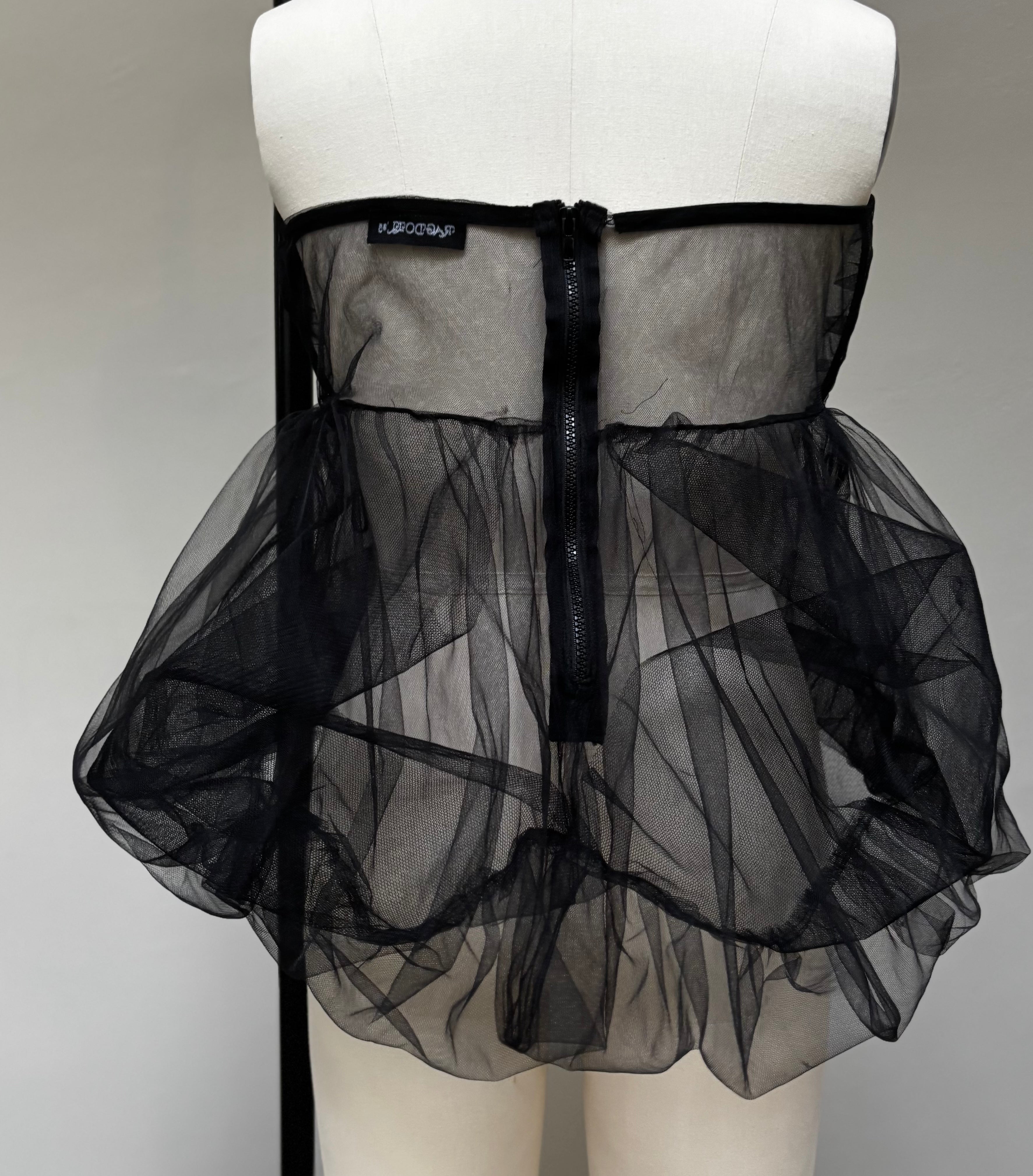Licorice Cloud Bustier