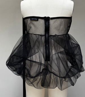 Licorice Cloud Bustier