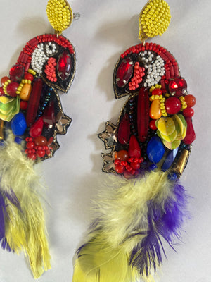 Scarlett Macaw Moment Earrings