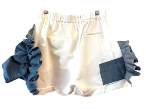 Ruffled intentions shorts