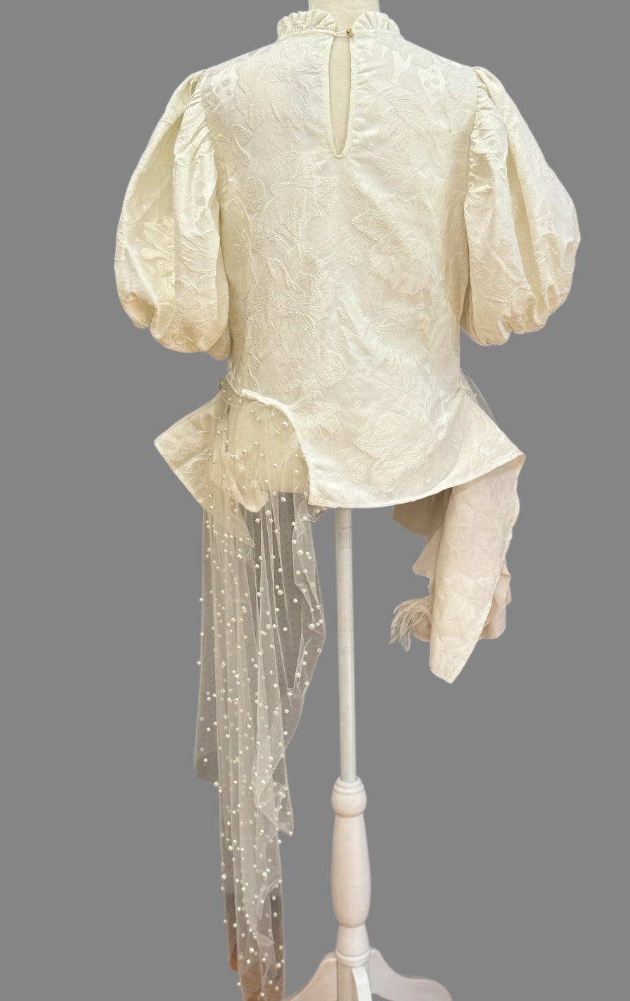 Ivory Opulence Top