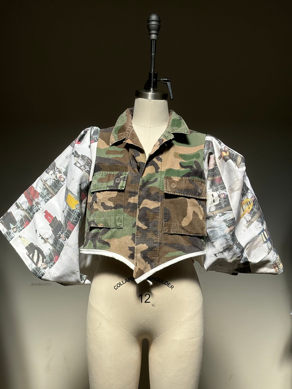 “Bring it to the Runway” Camo Jacket