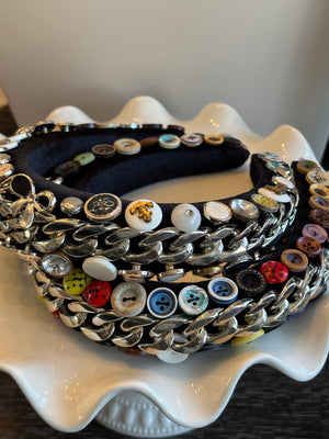 Cute as a Button Headband
