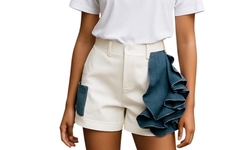 Ruffled intentions shorts