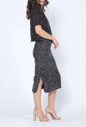 Stargazed Sequin Skirt