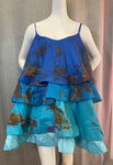 Blue Horizons Tiered Dress