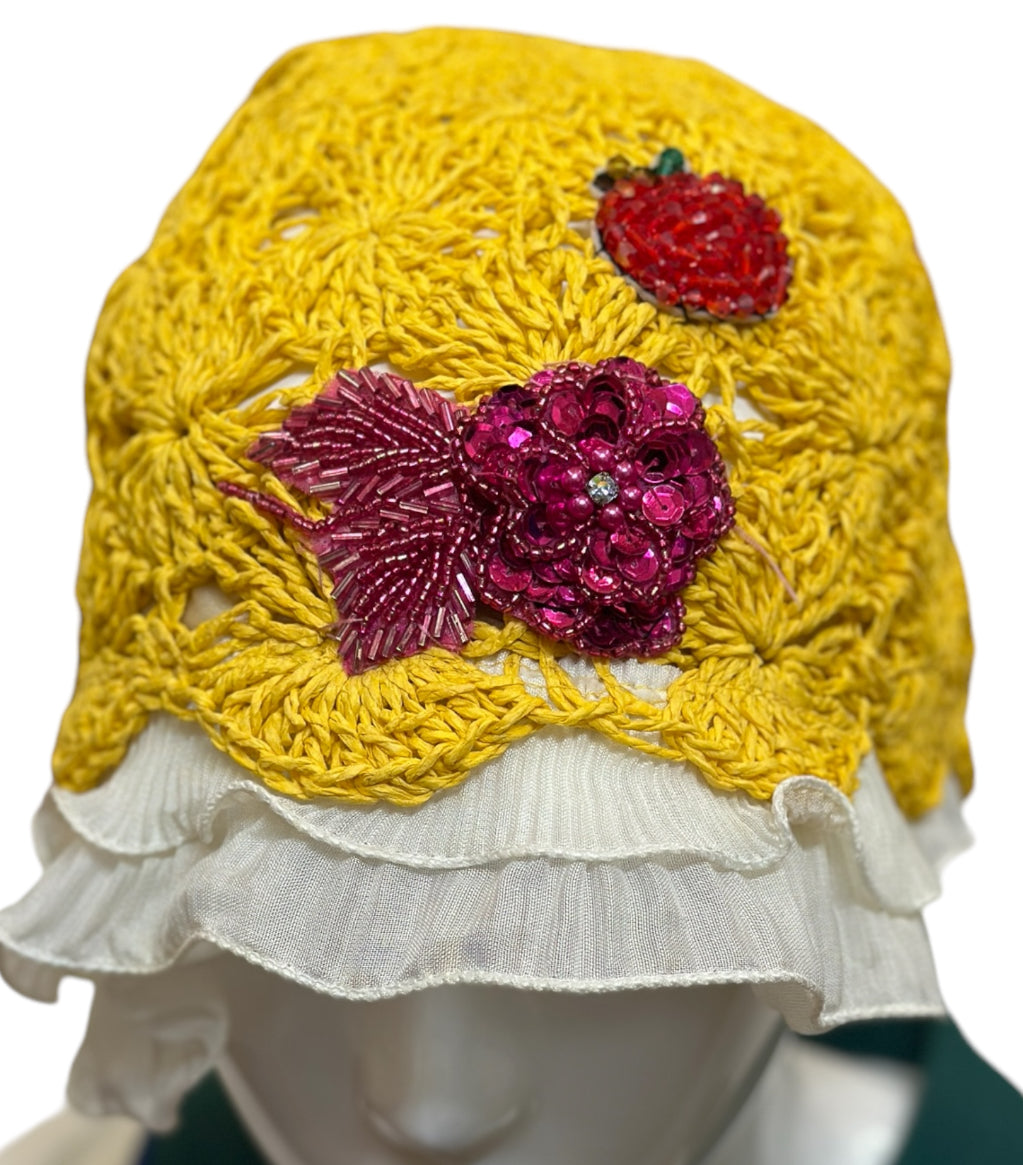 Golden Fields Crochet Hat