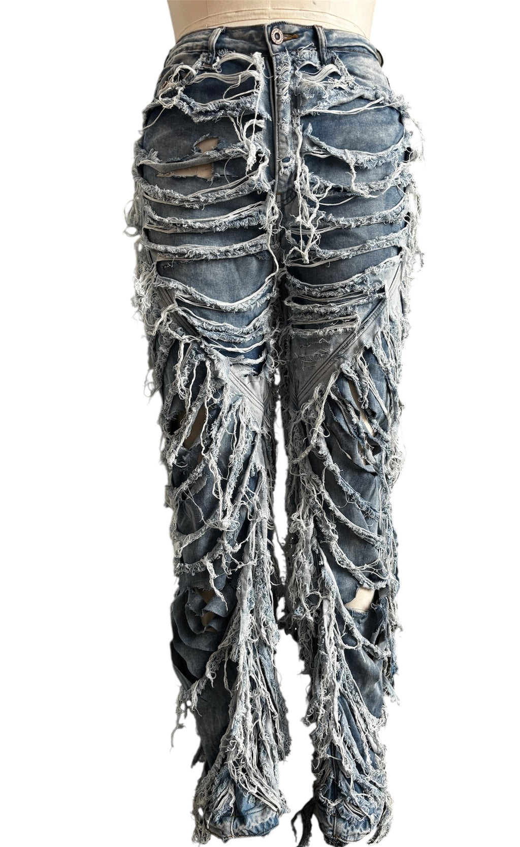 Wave Fray Jeans