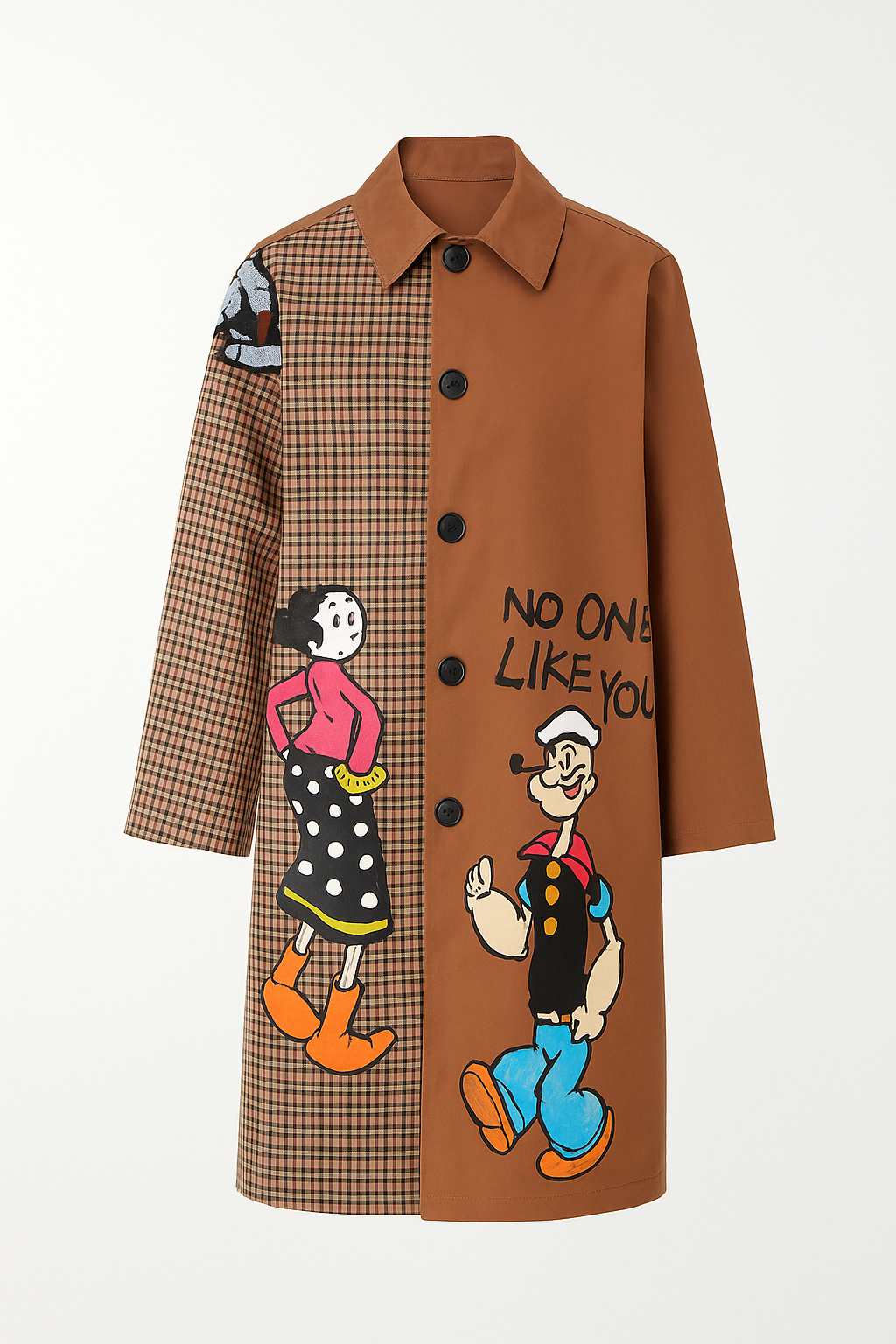 Retro Love Story Overcoat