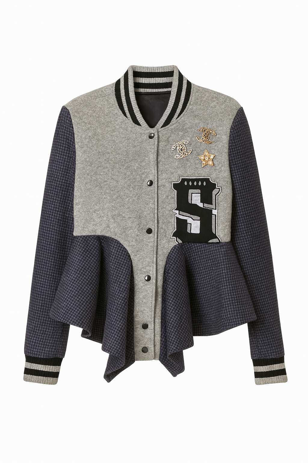 The contraband architect, varsity jacket